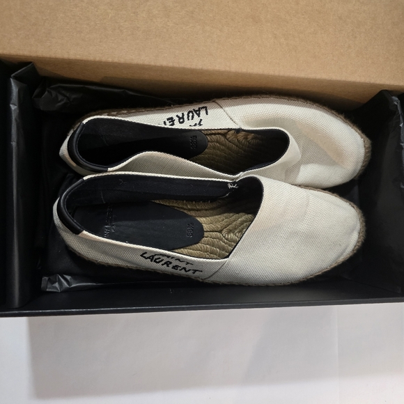 Saint Laurent Beige Espadrilles - Picture 4 of 12